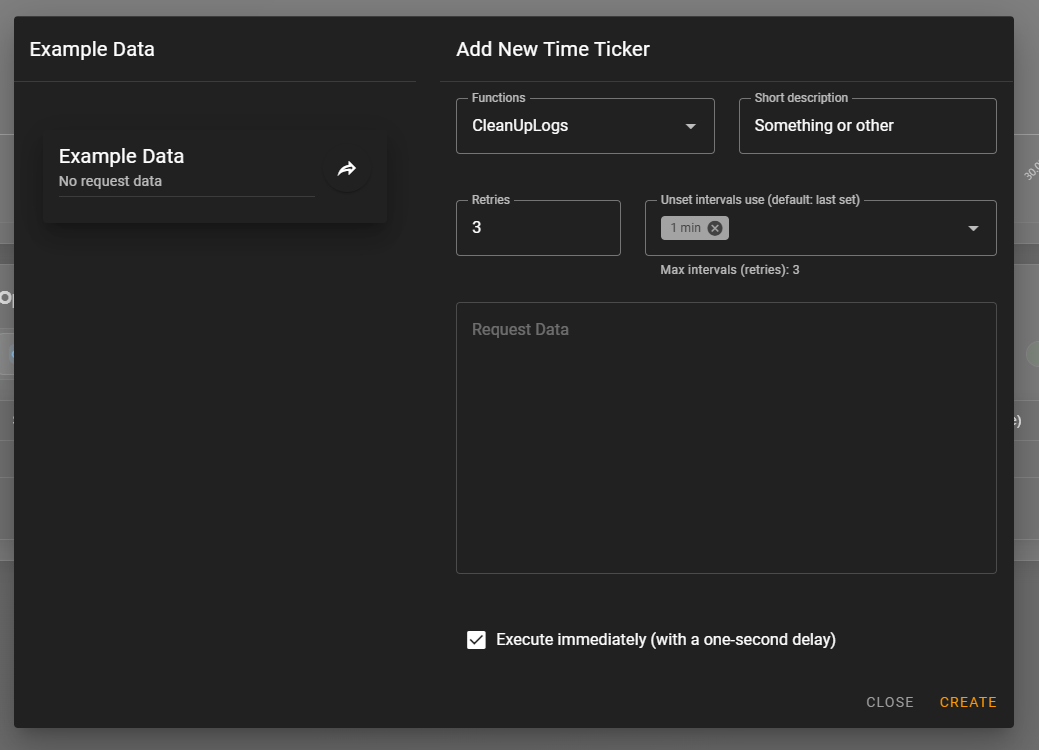 Manually triggering a Job